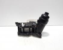 Carcasa filtru ulei cu racitor ulei, cod 70379327, Bmw 3 (E90), 2.0 diesel, N47D20C (id:613273)