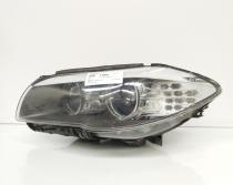 Far stanga cu lupa si xenon, Bmw 5 (F10), vol pe dr (id:619003)