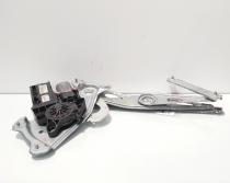 Macara cu motoras dreapta fata, cod 966416102, Renault Megane 3, 1.5 DCI, K9KF830 (id:627363)