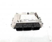 Calculator motor ECU, cod 9664257580, 0281013332, Peugeot 206, 1.6 HDI, 9HZ (idi:535465)