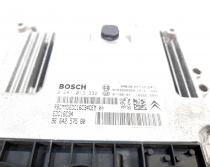 Calculator motor ECU Bosch, cod 9653958980, 0281013332, Peugeot 407, 1.6 HDI, 9HZ (idi:538671)