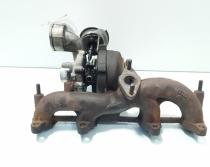 Turbosuflanta, cod 038253014F, VW Golf 5 Variant (1K5), 1.9 TDI, BXE (id:639453)