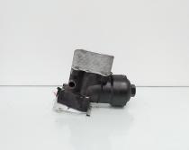 Carcasa filtru ulei cu racitor ulei, cod 03L115389C, 03L117021C, Audi A4 (8K2, B8), 2.0 TDI, CGL (id:659119)