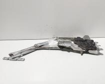 Macara cu motoras usa dreapta fata, cod GM90521876, Opel Astra G (id:665744)