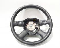 Volan piele cu comenzi, cod 8K0419091B, Audi A4 Avant (8K5, B8) (id:666196)