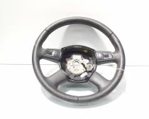 Volan piele cu comenzi, cod 8K0419091B, Audi A4 Avant (8K5, B8) (id:666196)