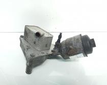 Carcasa filtru ulei cu racitor ulei, cod GM55199627, Opel Astra H Sedan, 1.9 CDTI, Z19DT (idi:664571)