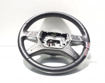 Volan piele cu comenzi, cod A2464601503, Mercedes Clasa C (W204) (id:672391)
