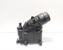 Carcasa filtru ulei cu racitor ulei, cod 7807799, Bmw 1 (E81, E87), 2.0 diesel, N47D20A (idi:672691)
