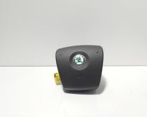 Airbag volan, cod 5J0880201D, Skoda Fabia 2 (5J, 542) (id:674091)