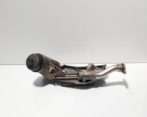Carcasa filtru ulei cu racitor ulei, cod GM12992593, Opel Astra H Twin Top, 1.8 benz, Z18XER (idi:674539)