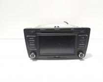 Radio cd cu mp3 si card, cod 1Z0035156G, Skoda Octavia 2 Combi (1Z5) (id:675907)