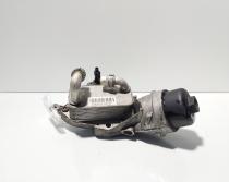 Carcasa filtru ulei cu racitor, cod GM55578737, Opel Insignia A Sedan, 2.0 CDTI, A20DTH (idi:674521)