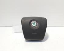 Airbag volan, cod 5J0880201B, Skoda Fabia 2 (5J, 542) (id:680646)