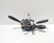 Spirala volan cu maneta semnalizare cu bloc lumini cu maneta stergatoare, cod 96563489XT, Peugeot 307 SW (id:683696)