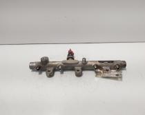 Rampa injectoare cu senzor, cod 0445214019, Peugeot 307 SW 2.0 HDI, RHS (id:687675)