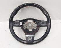 Volan piele cu comenzi si padele, cod 3C8419091BF, VW Passat Variant (365) (id:688687)