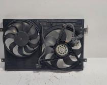 Grup electroventilatoare, cod 6Q0121207F, Skoda Fabia 1 Sedan (6Y3), 1.2 benz, AWY (idi:690917)