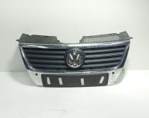 Grila bara fata centrala cu sigla si loc de senzori, cod 3C0853651, VW Passat (3C2) (id:697568)