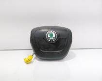 Airbag volan, cod 5J0880201K, Skoda Fabia 2 (facelift) (idi:697092)