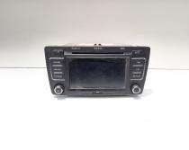 Radio CD cu MP3 si card, cod 1Z0035156G, Skoda Octavia 2 Combi (1Z5) (id:699838)