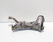 Carcasa filtru ulei cu racitor ulei, cod GM12992593, Opel Signum, 1.8 benz, Z18XER (id:701034)