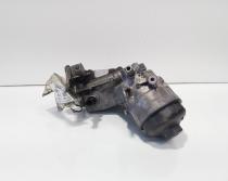 Carcasa filtru ulei cu racitor ulei, cod 6740273586, 897385813, Opel Astra J 1.7 CDTI, A17DTR (id:701738)