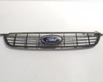 Grila bara fata centrala cu sigla, cod 8M51-8200-AE, Ford Focus 2 (DA) facelift (id:707049)