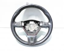 Volan piele cu comenzi, cod 3C8419091BE, Vw Passat (362) (id:707082)