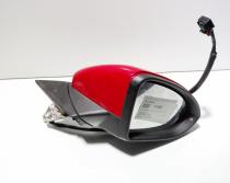 Oglinda electrica dreapta cu semnalizare, lumina ambientala si rabatare electrica, VW Golf 7 Variant (BA5) , vol pe dr (idi:7118