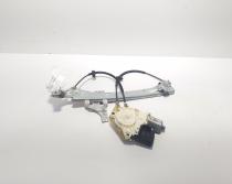 Macara cu motoras usa stanga spate, cod 827210008R, Renault Megane 3 Combi (id:715977)