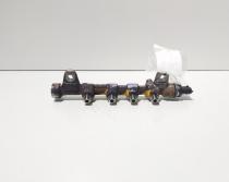 Rampa injectoare cu senzori, cod 55576177, 0445214221, Opel Astra J 2.0 CDTI, A20DTH (id:716546)