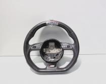 Volan piele perforata cu comenzi, cod 8K0419091CN, Audi Q5 (8RB) (idi:712758)