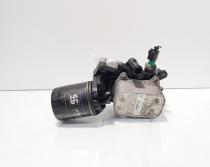 Carcasa filtru ulei cu racitor ulei, cod 04B115389B, 03L117021C, Skoda Fabia 3 (NJ3), 1.4 TDI, CUS (idi:719982)