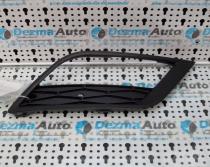 Grila proiector dreapta bara fata, 6J0853666E, Seat Ibiza 5 Sportcoupe (6J1)