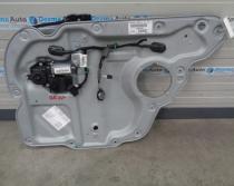 Macara cu motoras dreapta spate 1T0839730Q, 5K0959704A, Vw Touran (1T3) (id:204380)