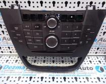 Radio cd cu butoane comenzi, GM13317120, GM13273252, Opel Insignia Sedan, 2.0cdti