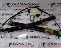 Macara cu motoras stanga fata, 8K0837461, 8K0959801, Audi A4 Allroad (8KH, B8)