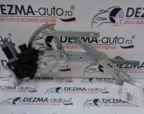 Macara cu motoras stanga fata, GM13100417, GM13101480, Opel Astra H 2004-2008 (id:211438)