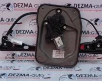 Macara cu motoras stanga fata 5J2837401B, 6Q1959802E, Skoda Fabia 2 (5J) 2006-2013 (id:212651)