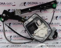 Macara cu motoras dreapta fata, 1K5837462B, 1K5837402AK, Vw Jetta (1K2) 2005-2010 (id:216311)