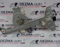 Macara cu motoras stanga spate, 9647444380, Citroen C4 sedan