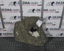 Macara cu motoras dreapta spate, 1Z0839756C, 1K0959704J, Skoda Octavia 2 (1Z3) (id:294123)