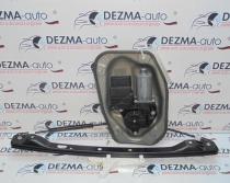 Macara cu motoras stanga spate 5M0839461, 5M0839401, Vw Golf Plus