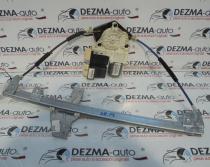 Macara cu motoras dreapta fata, 9634456880, 9649911680, Peugeot 307 Break