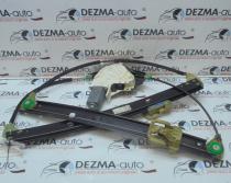 Macara cu motoras stanga fata, 8K0837461, 8K0959801A, Audi A4 (8K2, B8)