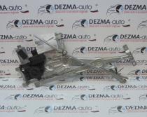 Macara cu motoras stanga fata, GM13100417, Opel Astra H combi