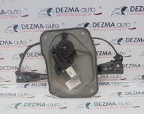 Macara cu motoras stanga fata, 5J2837401B, 6Q1959802E, Skoda Fabia 2 Combi (5J) (id:258500)