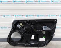 Macara cu motoras dreapta fata 8A61-14553-B, Ford Fiesta, 2008-In prezent