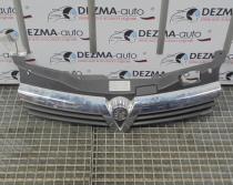 Grila bara fata centrala cu sigla, GM13108471, Opel Astra H (id:260985)